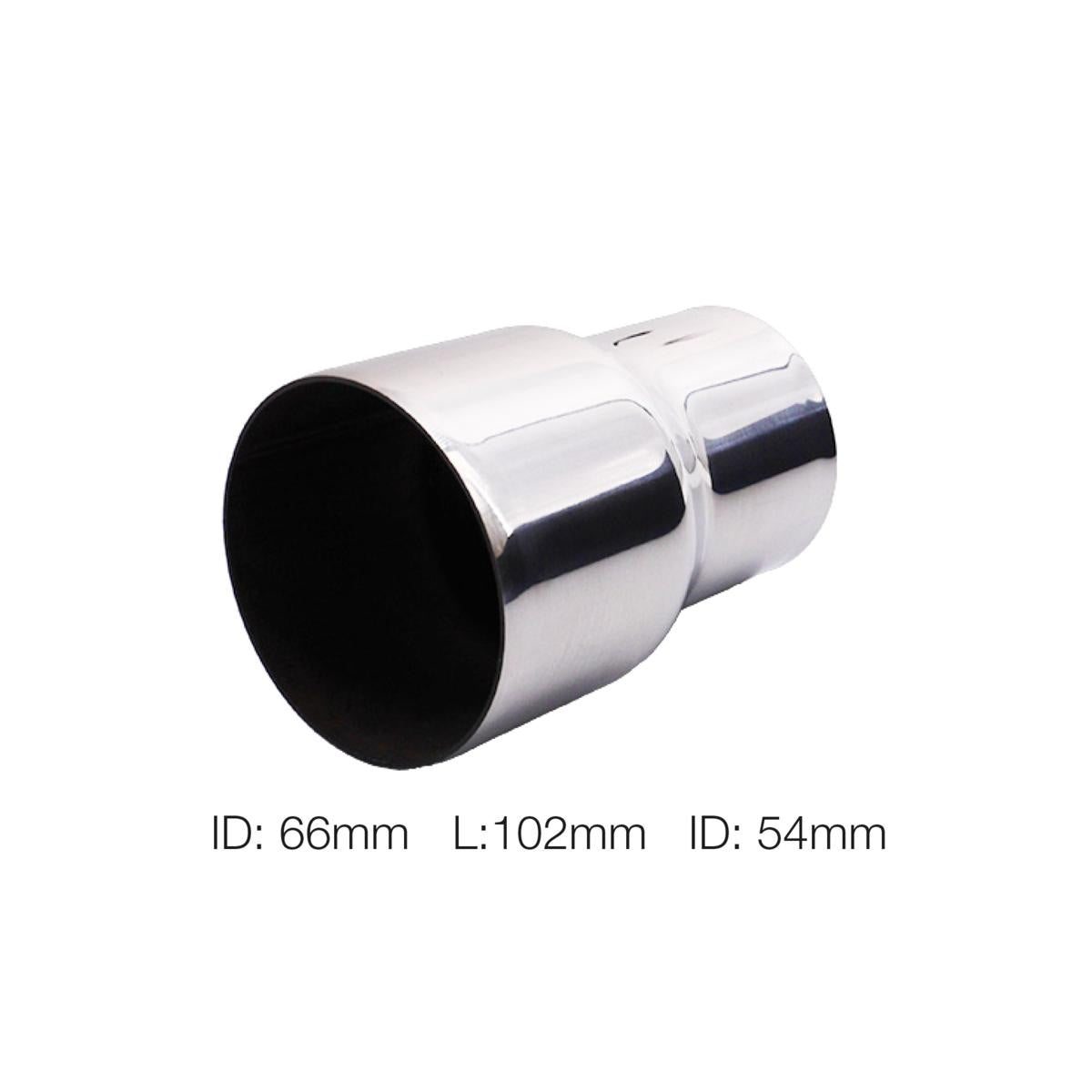 Adattatore riduttore 54-66mm - Acciaio inox