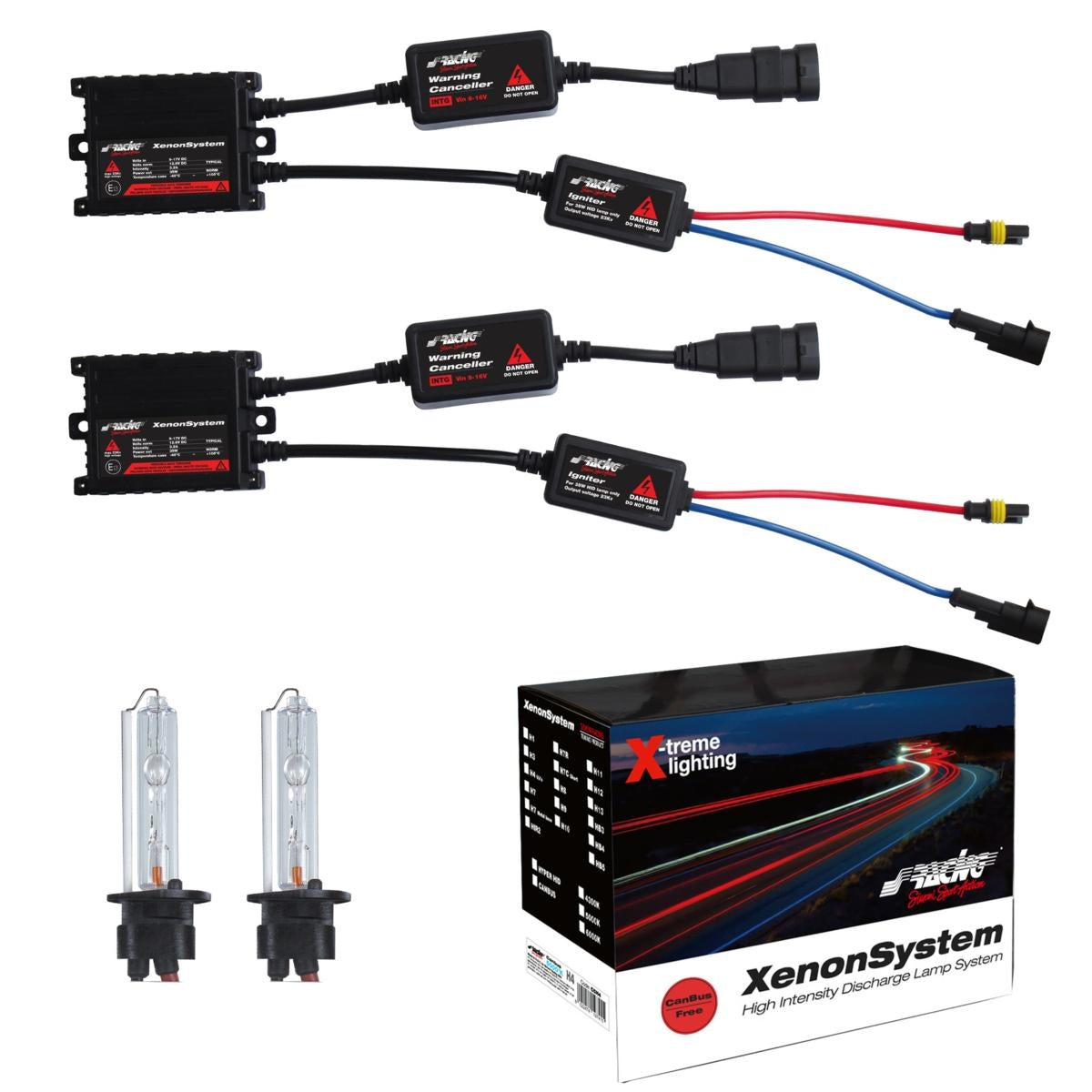H1 Kit Xenon Canbus Slim 6000°K