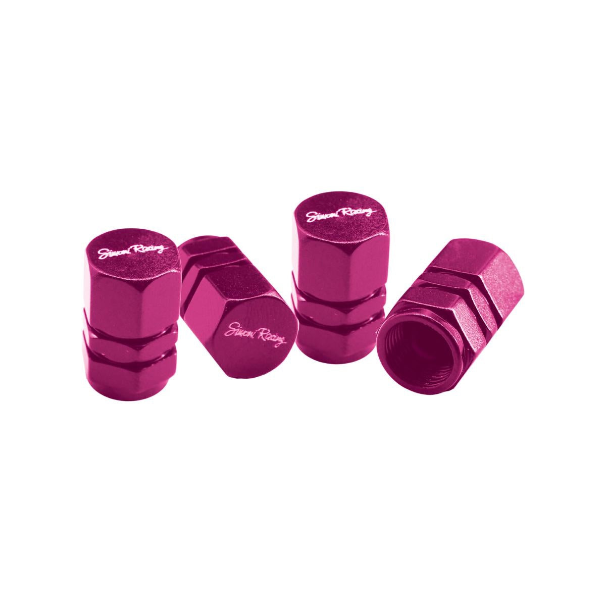 Cappucci valvola Hexagonal Pink