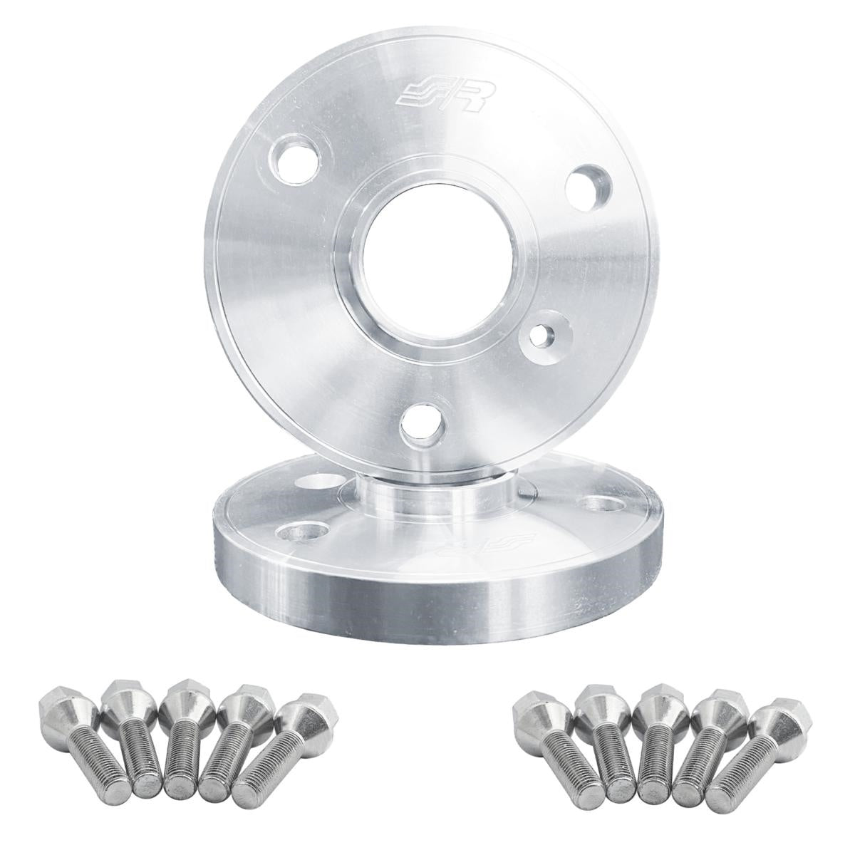 2 distanziali ruota 18mm 3x98 centraggio 55,4 con bulloneria