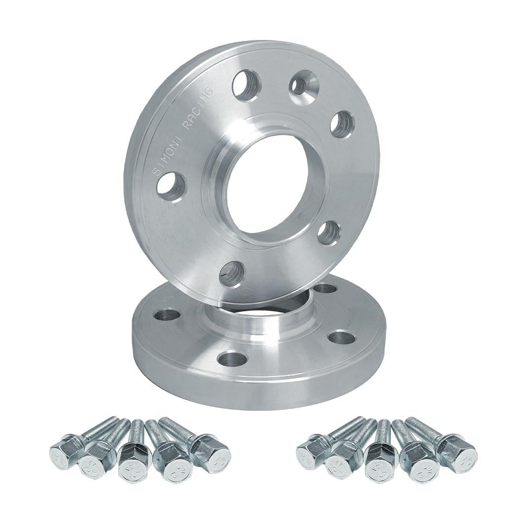 2 distanziali ruota 20mm 5x108 centraggio 65,1 con bulloneria