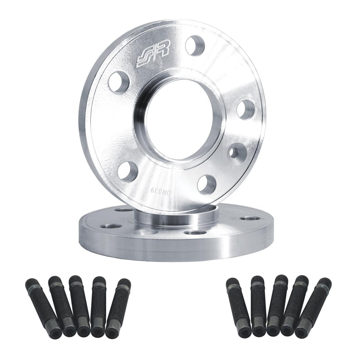2 distanziali ruota 16mm 5x114,3 con bulloneria