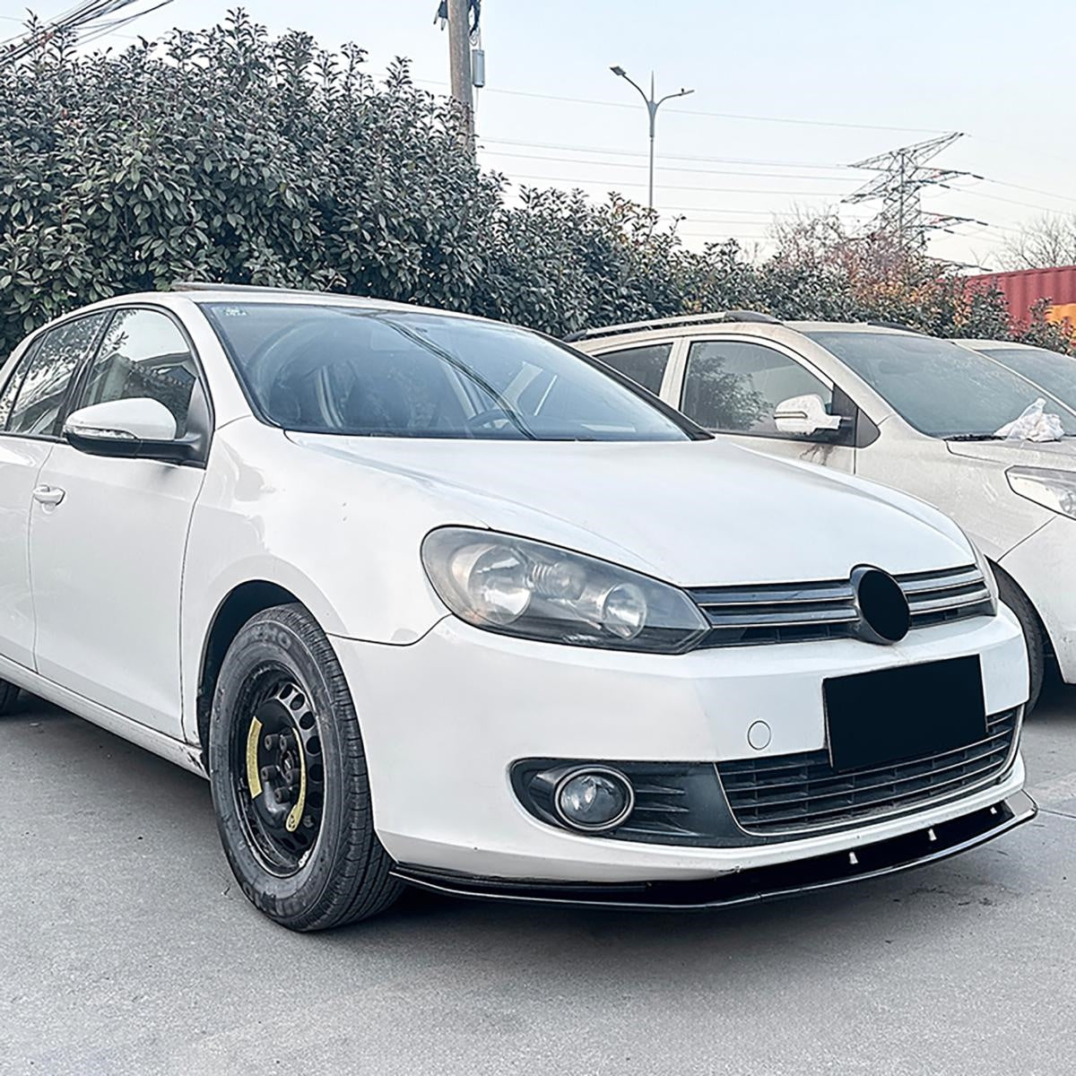 Lip splitter per VW Golf VII no GTD Rline