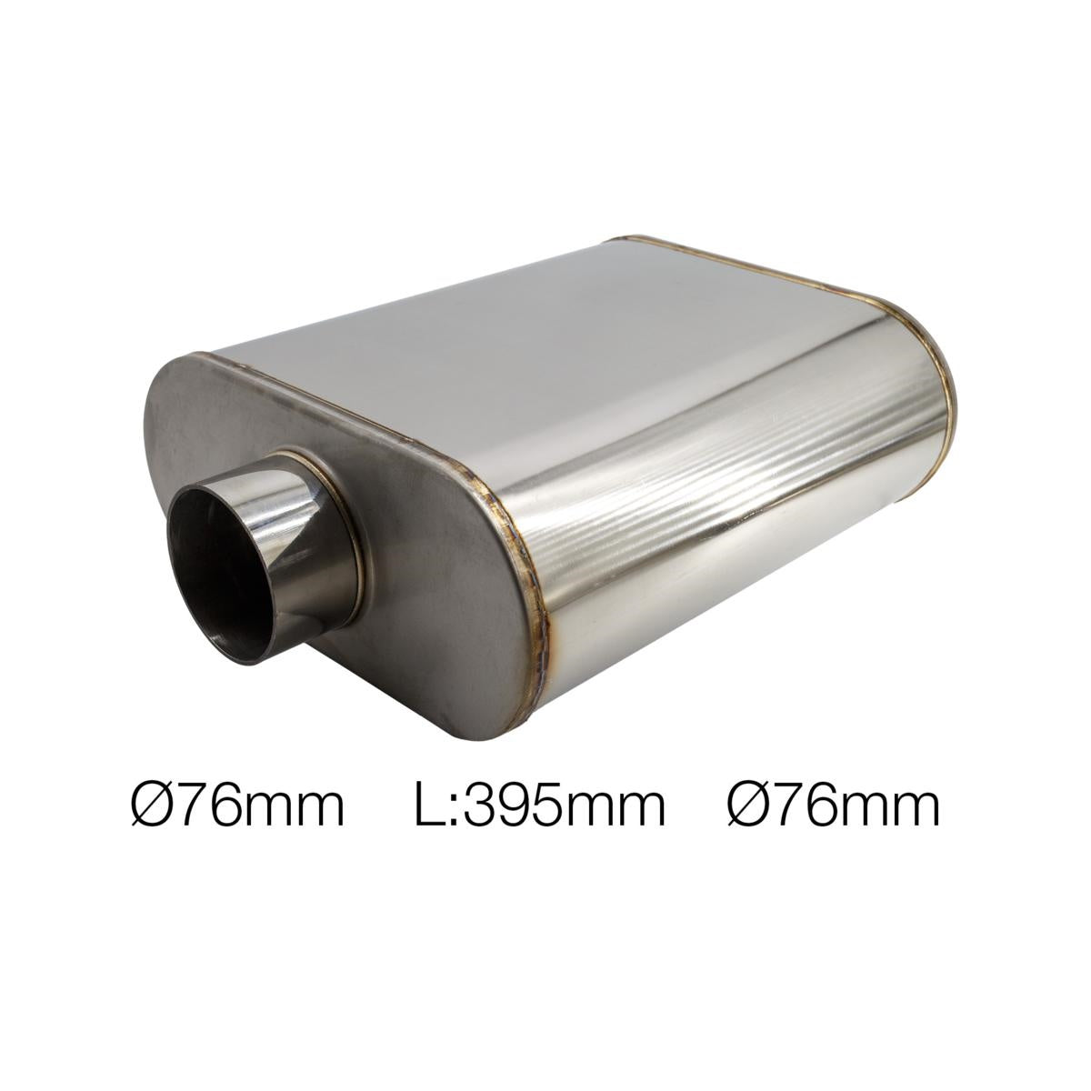 Silenziatore universale id 76mm