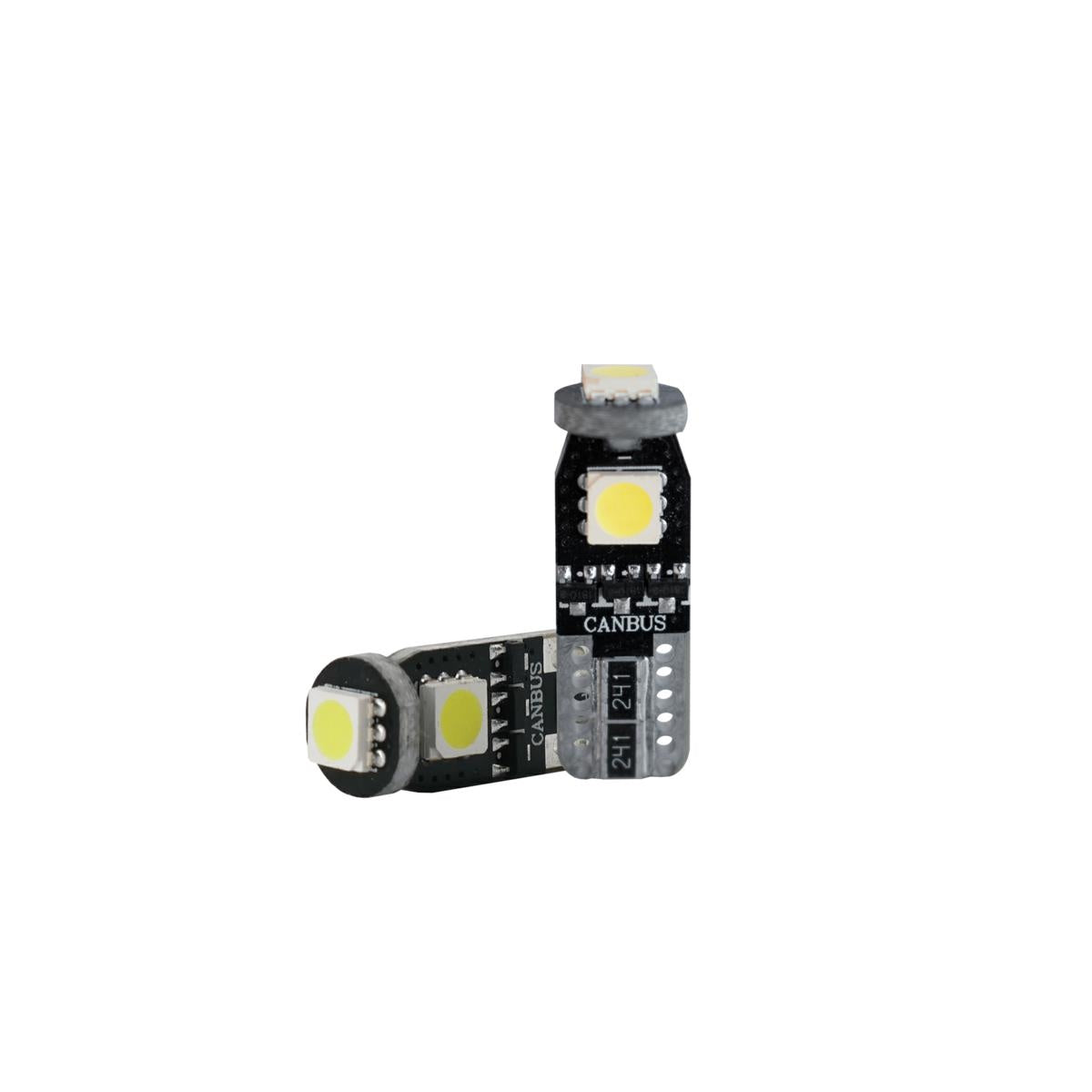 Lampadine led T10 W5W canbus 3 led