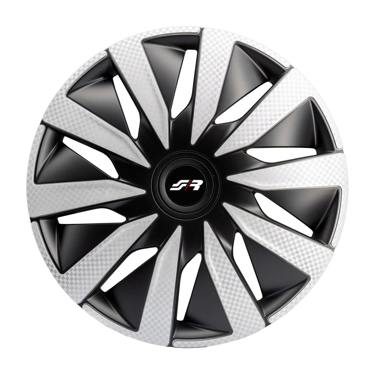 Copricerchio 14" Lazio Carbon Silver Black