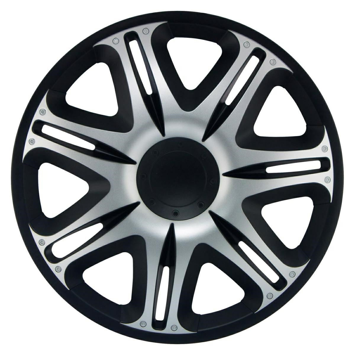 Copricerchio 16" Nascar Silver Black