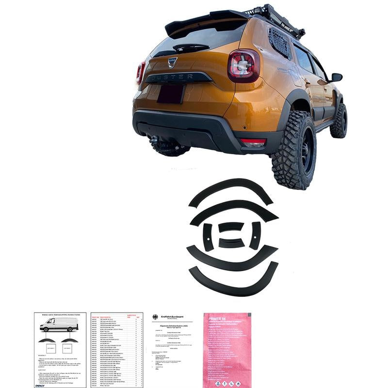 Body kit Dacia Duster II 2018-2024 with Park Assist (no logo)