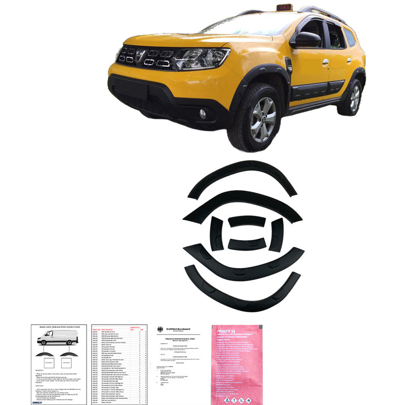 Body kit Dacia Duster II 2018-2024 Offroad (no logo) -
