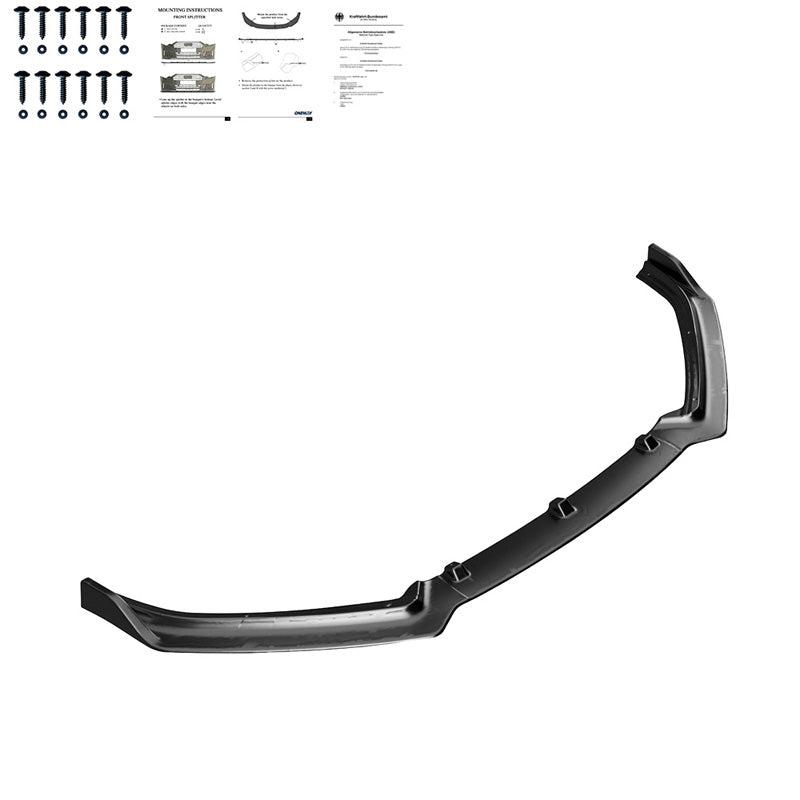 Spoiler anteriore Volkswagen Polo 6R/6C 2009-2017 no GTi/GT/WRC