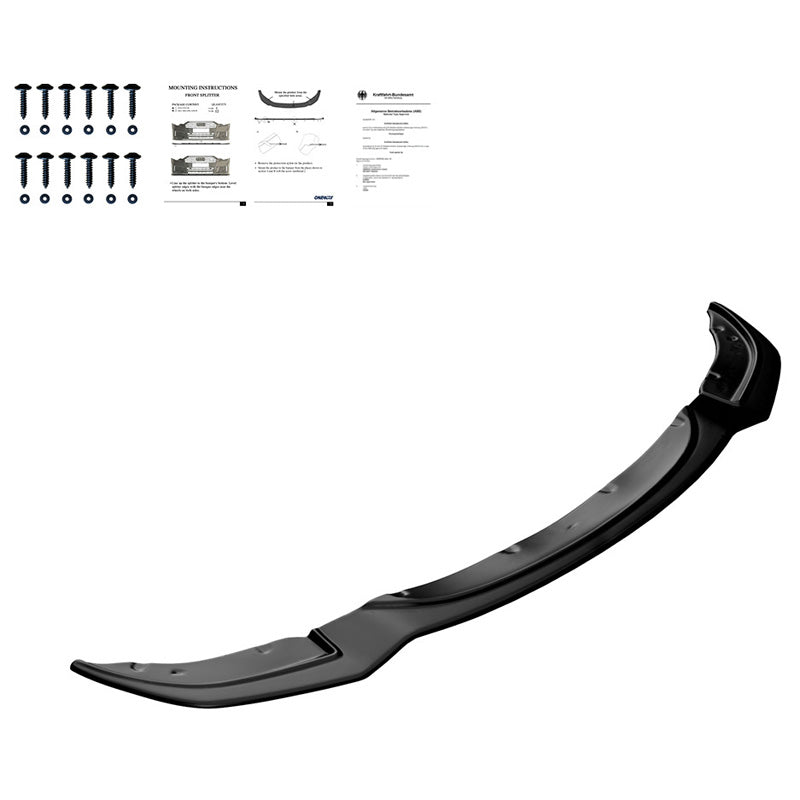 Spoiler anteriore BMW 5-Series F10/F11 M-Pack 2011-2016 - V2