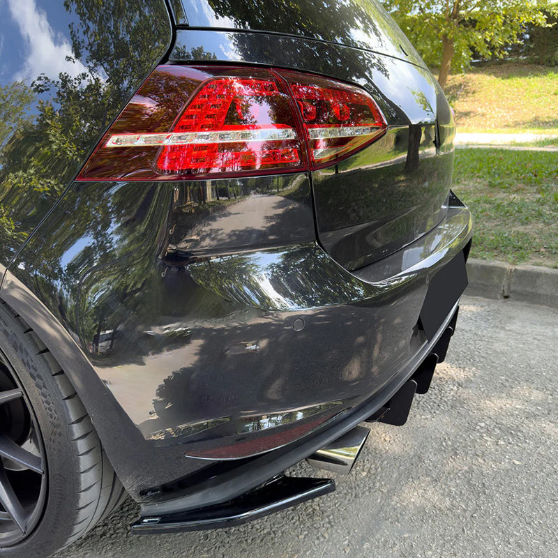 Diffusori laterali posteriori VW Golf VII HB GTi/GTD 2013-2016