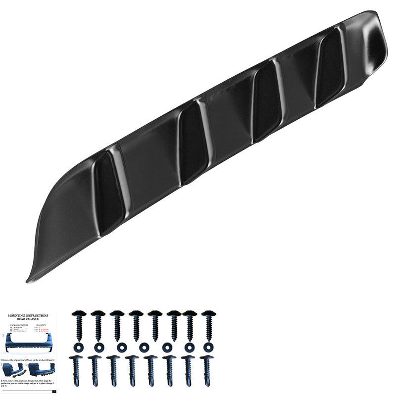 Diffusore posteriore Volkswagen Tiguan II R Facelift 2020-2024 -