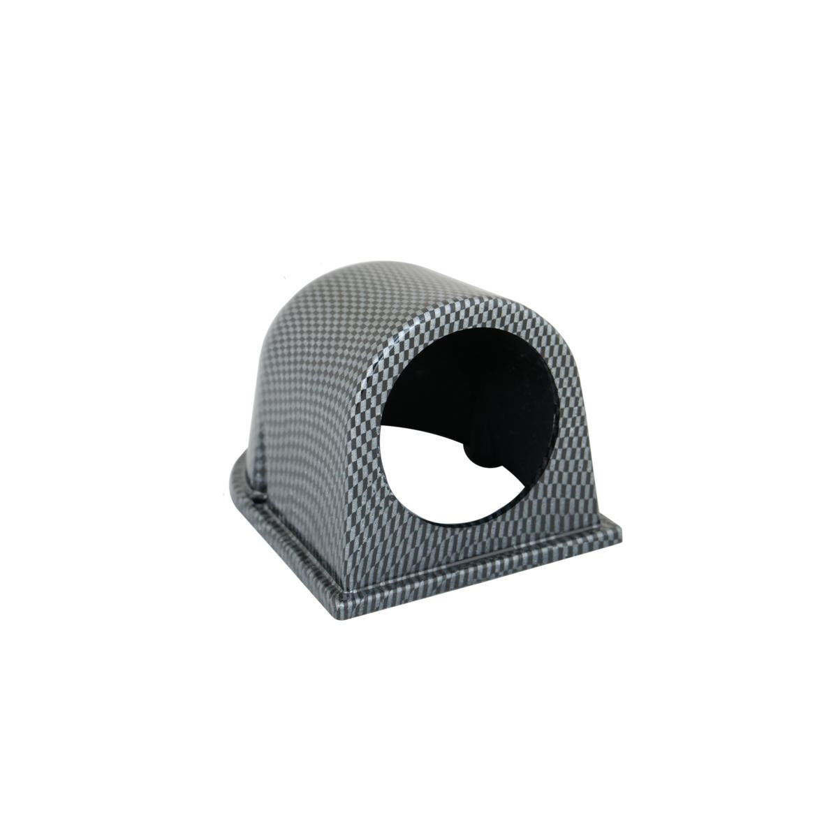 Portastrumento orizzontale 1 foro carbon look