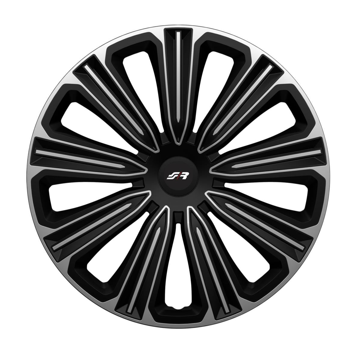 Copricerchio 16" Rosso Silver Black