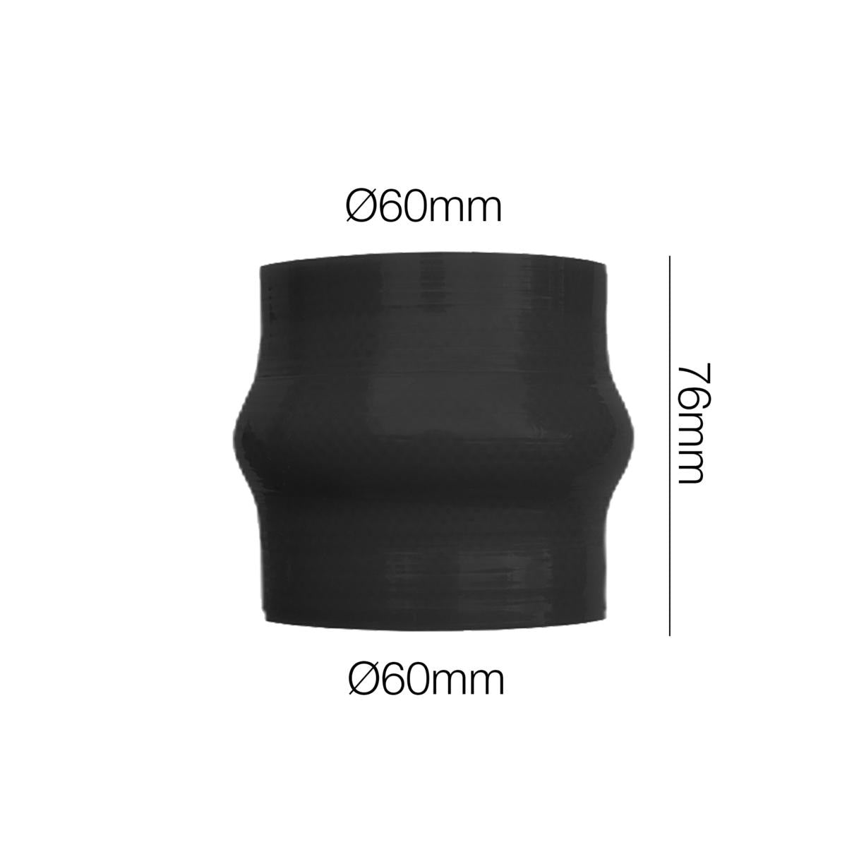 Manicotto Manitor soffietto l.76mm id.60mm
