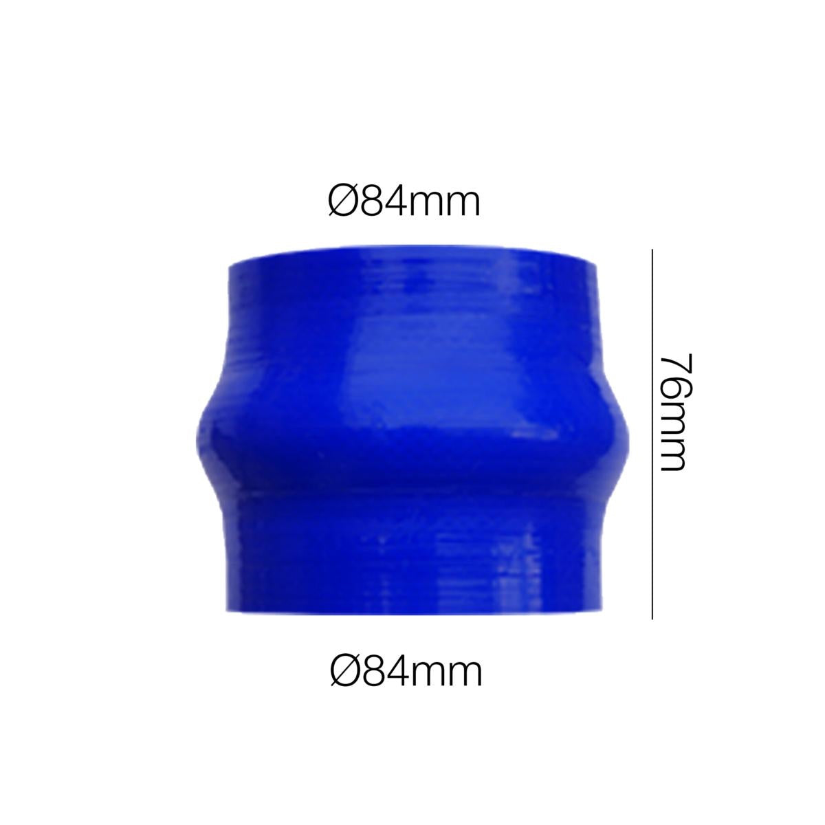 Manicotto blu Manitor soffietto l.76mm id.84mm