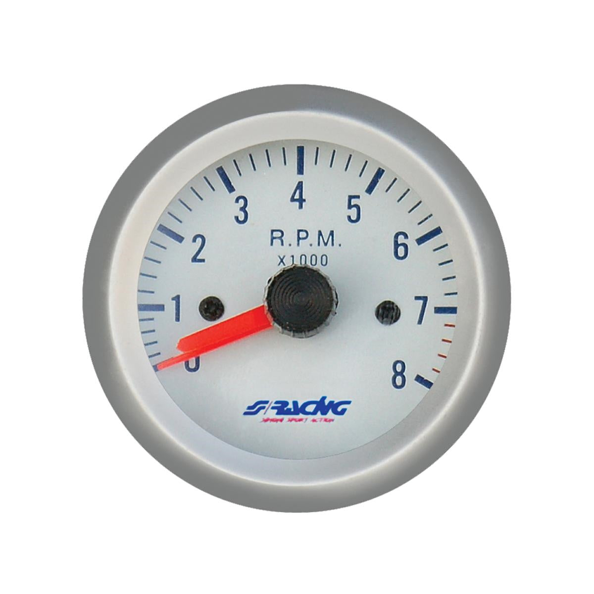 Contagiri 0-8000 RPM Silver line