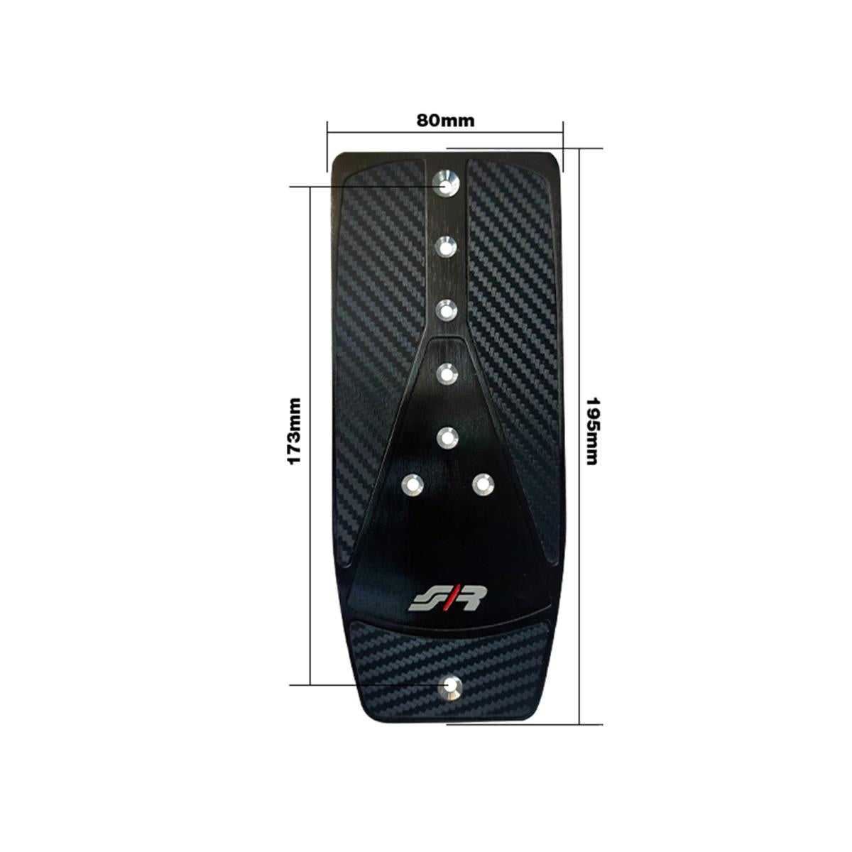 Pedana carbon look