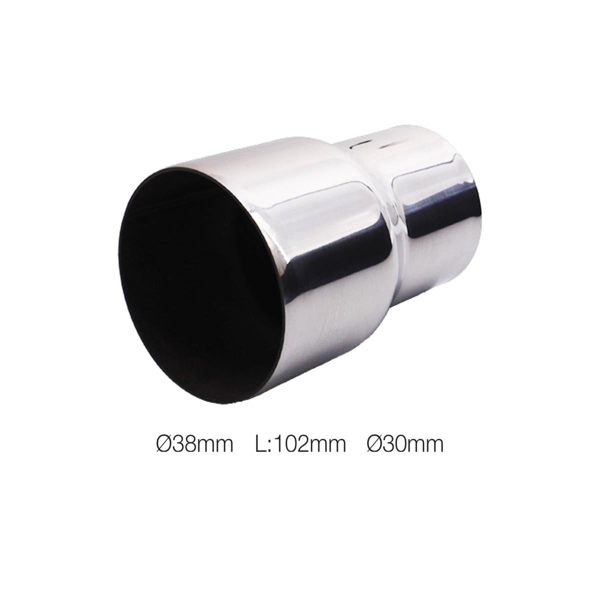 Adattatore riduttore 30-38mm - Acciaio inox