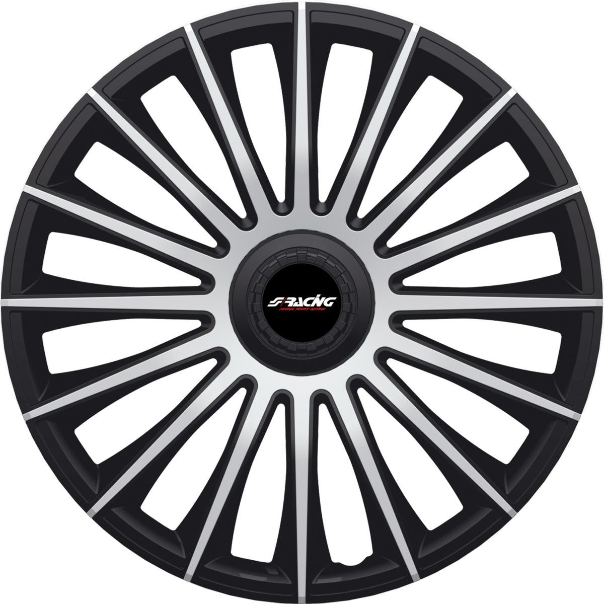 Copricerchio 14" Austin Silver Black
