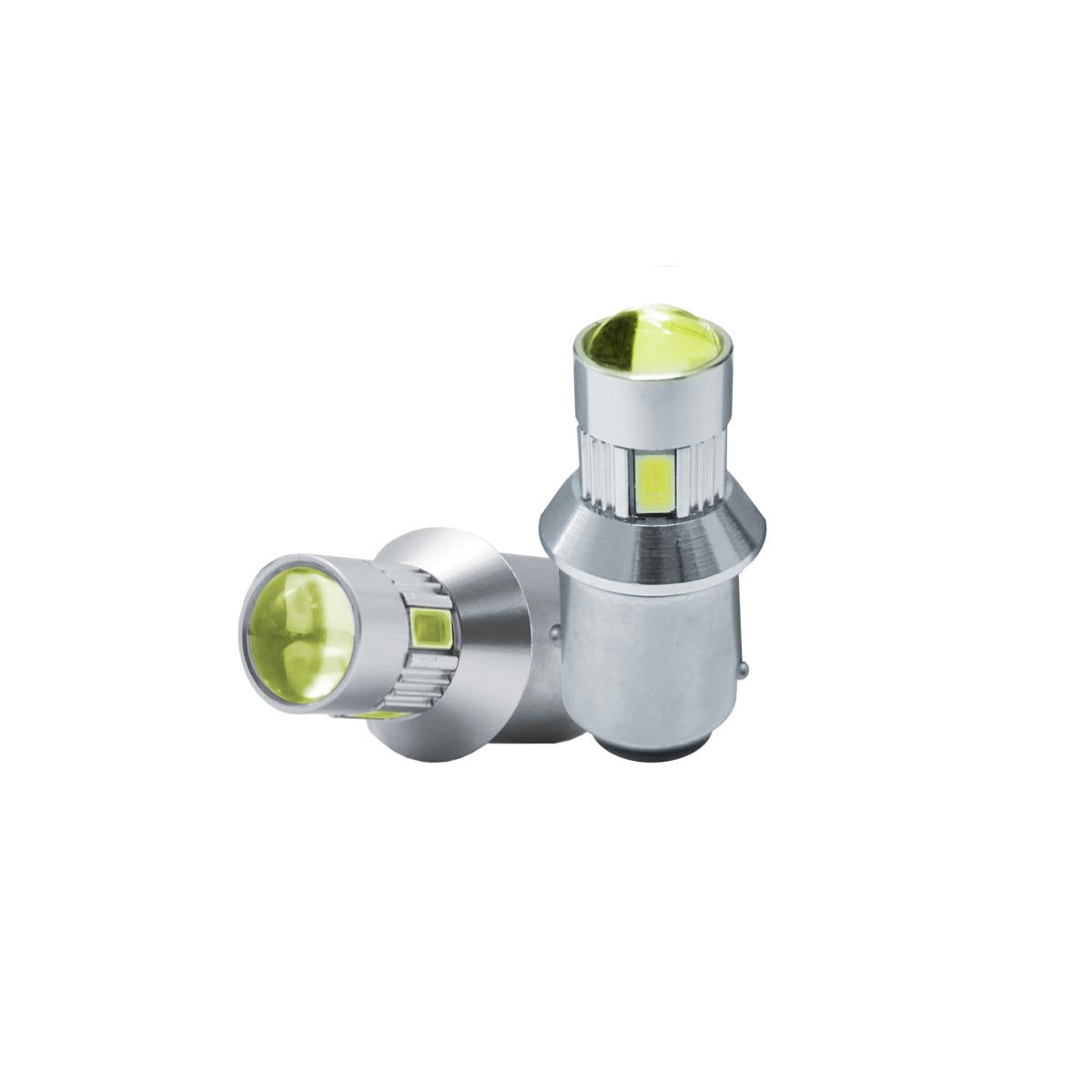Lampadine led BA15s P21W canbus 6 led bianchi