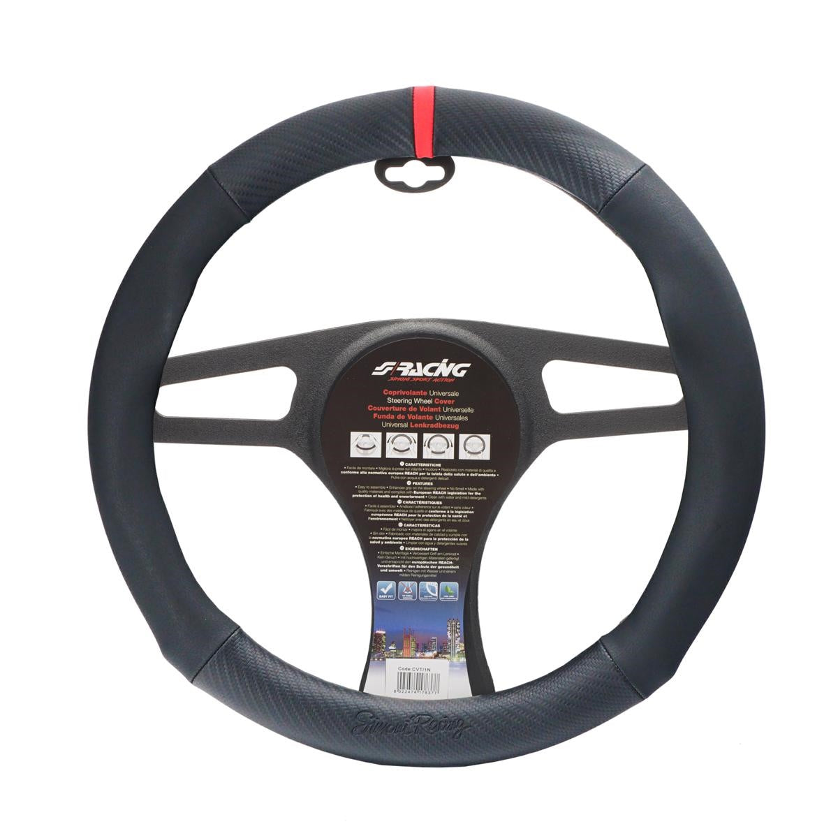 Coprivolante Race Carbon look