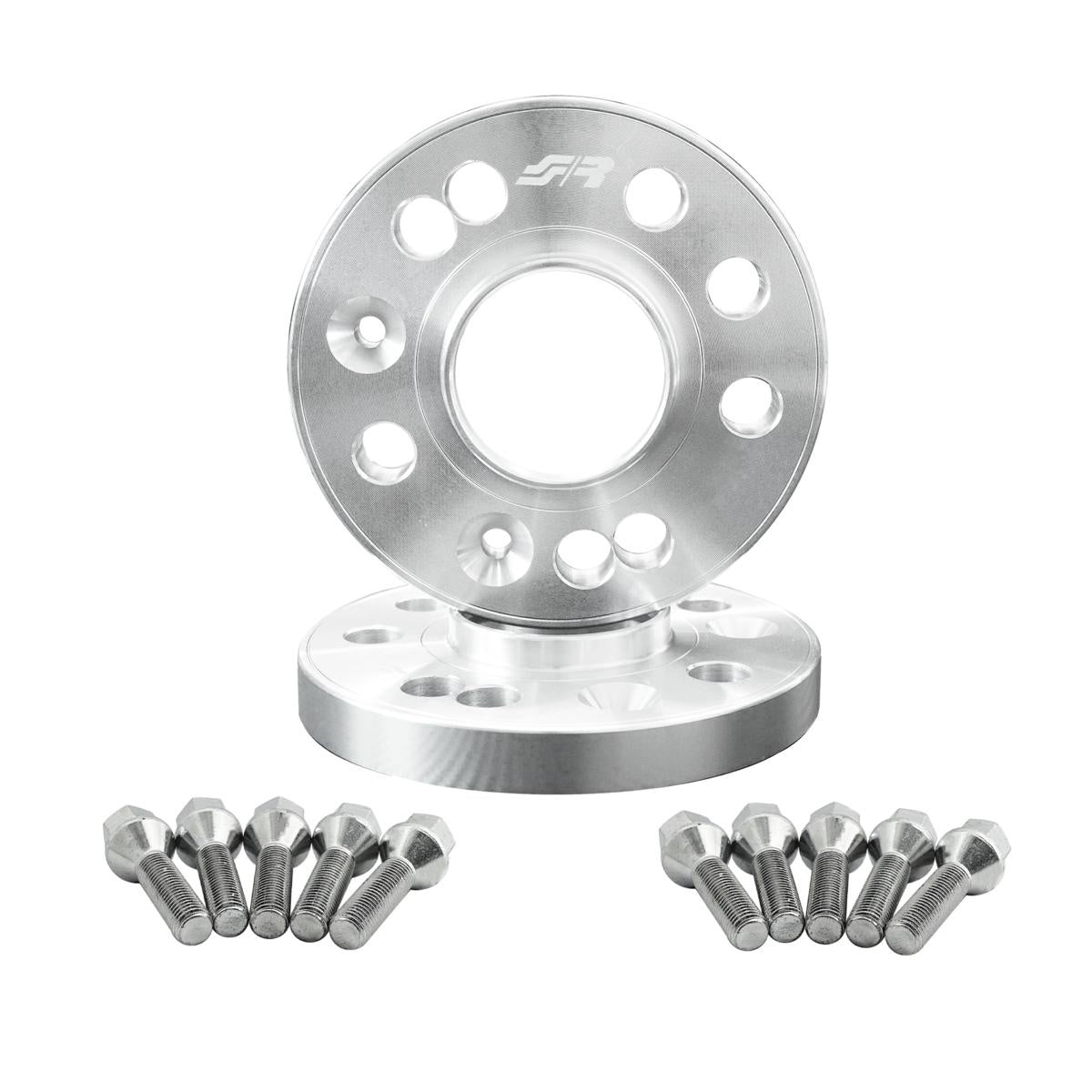 2 distanziali ruota 12mm 4-5x98 centraggio 58,1 con bulloneria