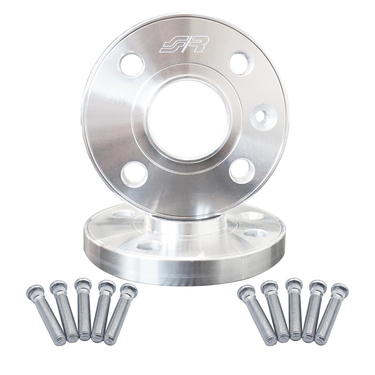 2 distanziali ruota 16mm 4x100 centraggio 56,1 con bulloneria