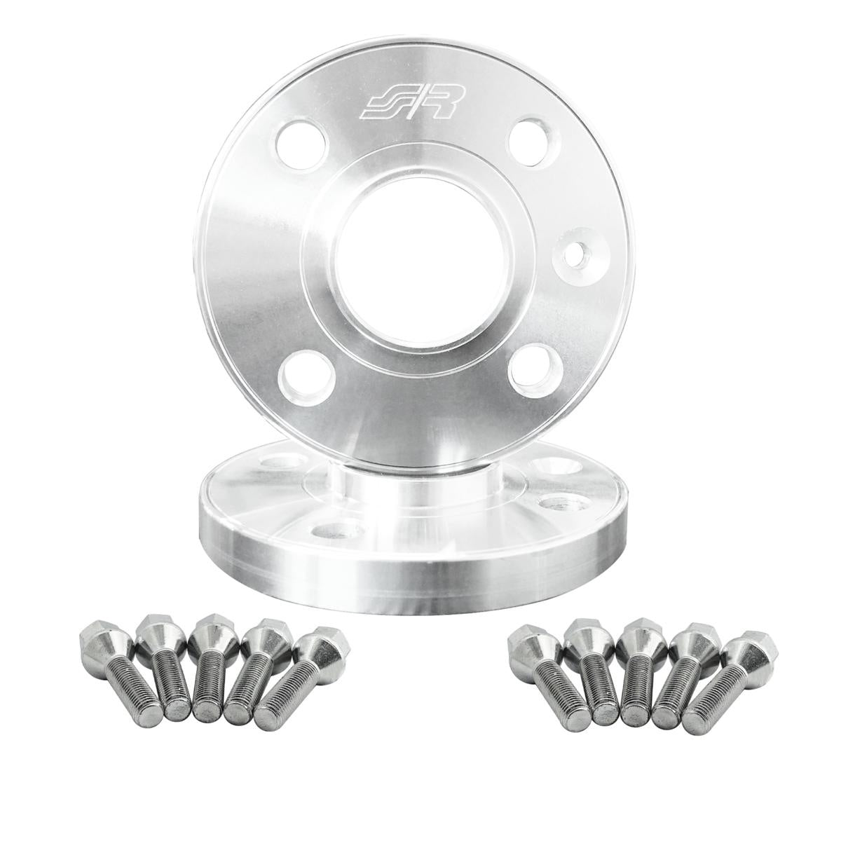 2 distanziali ruota 20mm 4x100 centraggio 54,1 con bulloneria