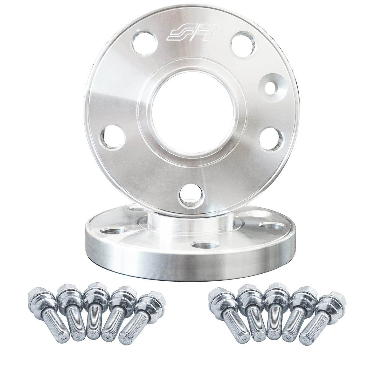 2 distanziali ruota 16mm 5x130 centraggio 71,6 con bulloneria