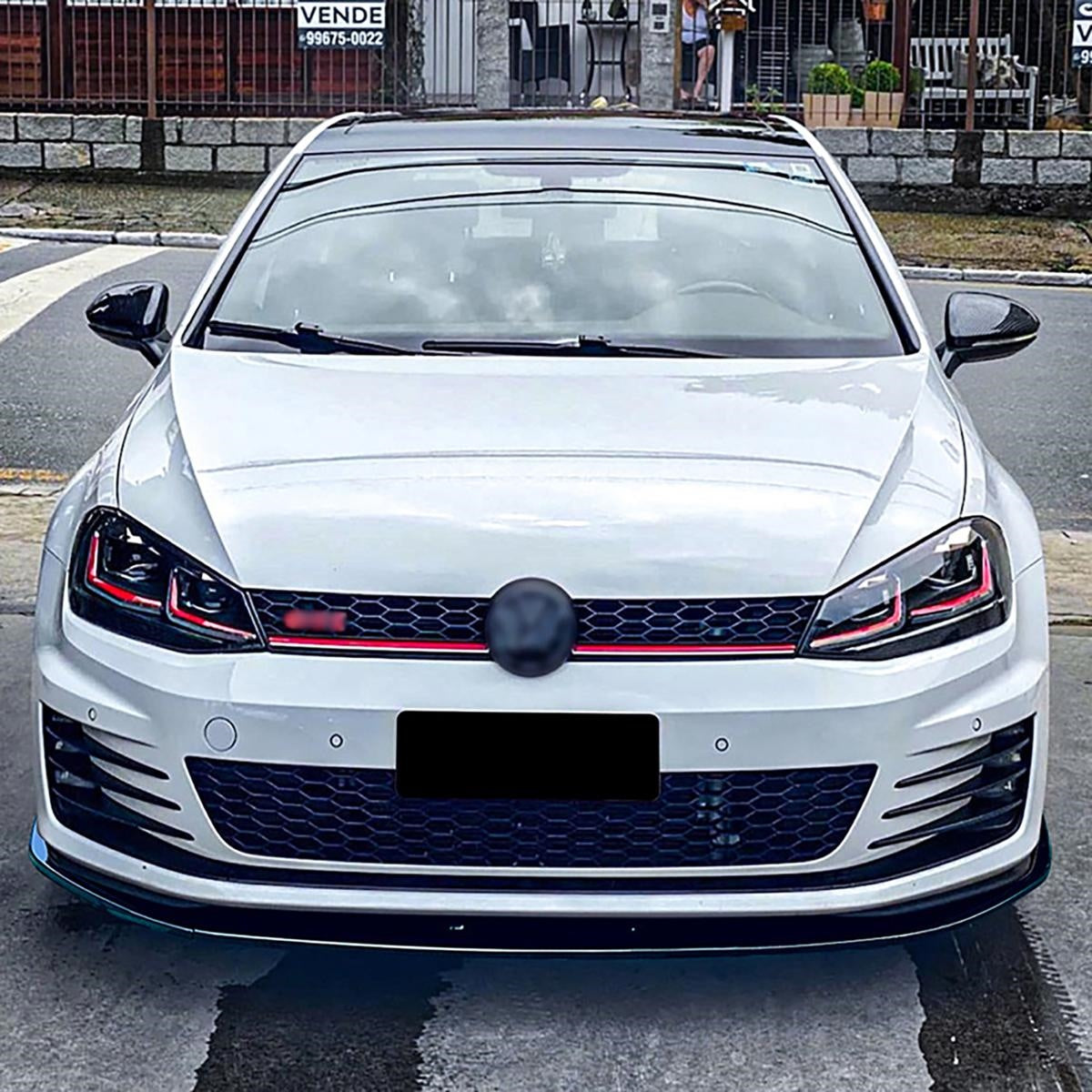 Lip splitter per VW Golf VII GTD Rline