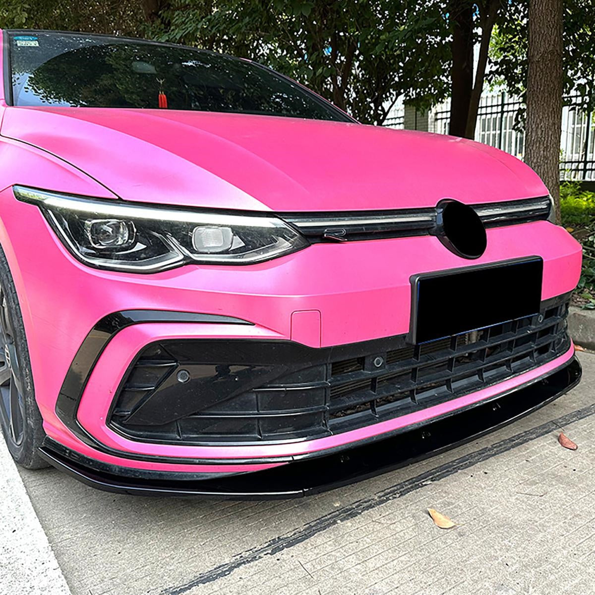 Lip splitter per VW Golf VIII GTD Rline