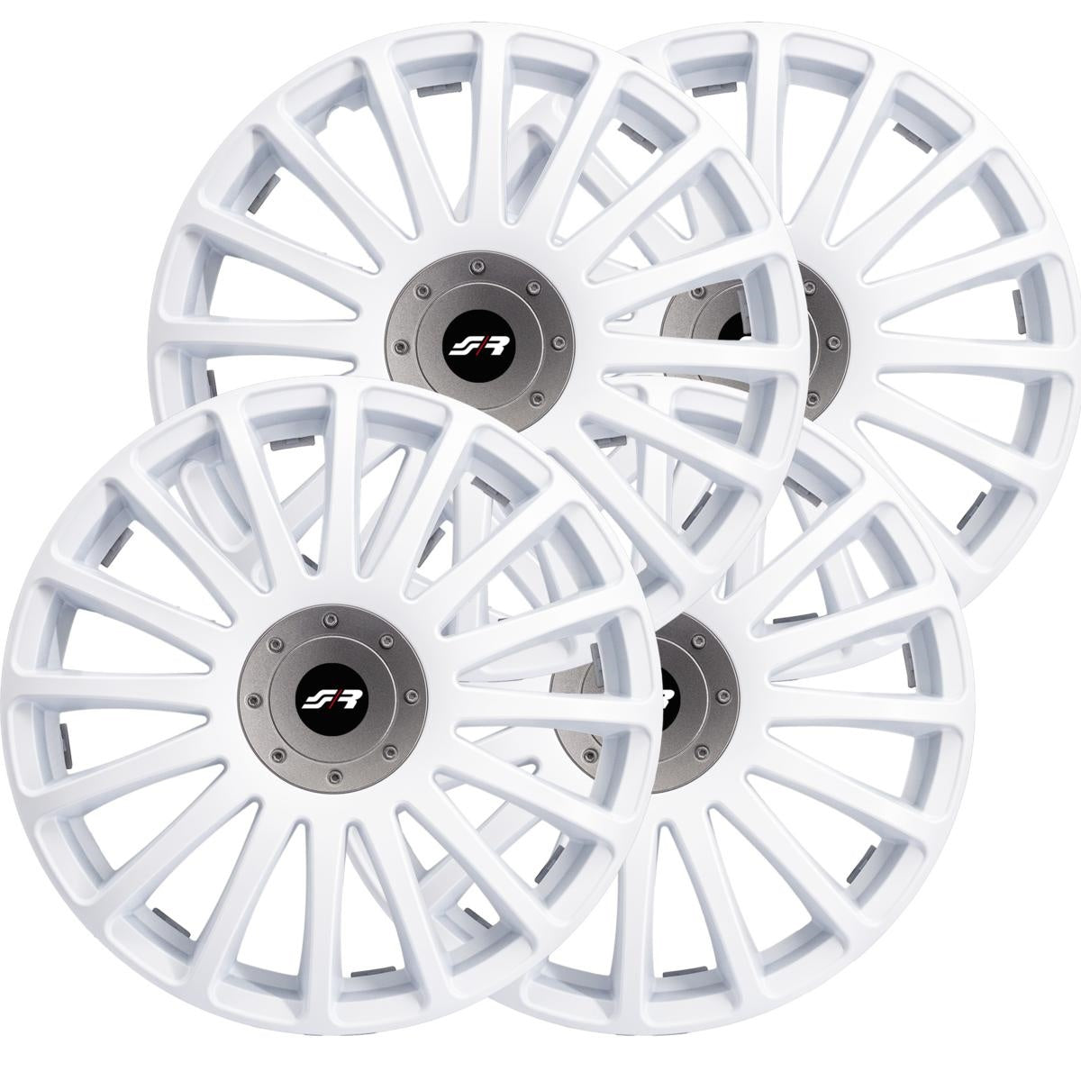 Kit copricerchi 14" Grand Prix White