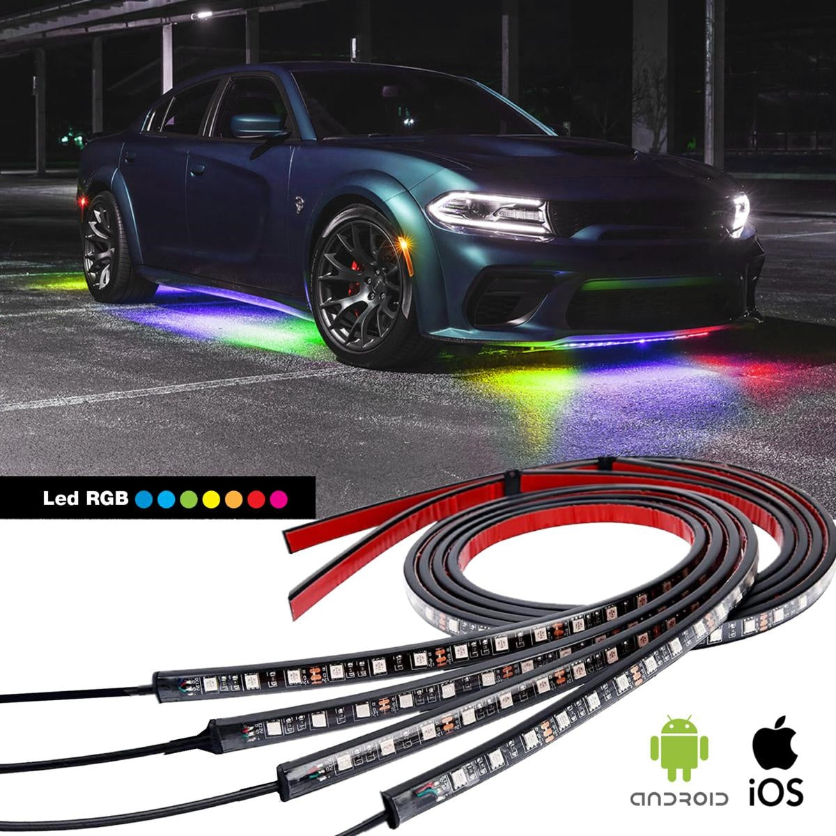 Led undercar multicolor
