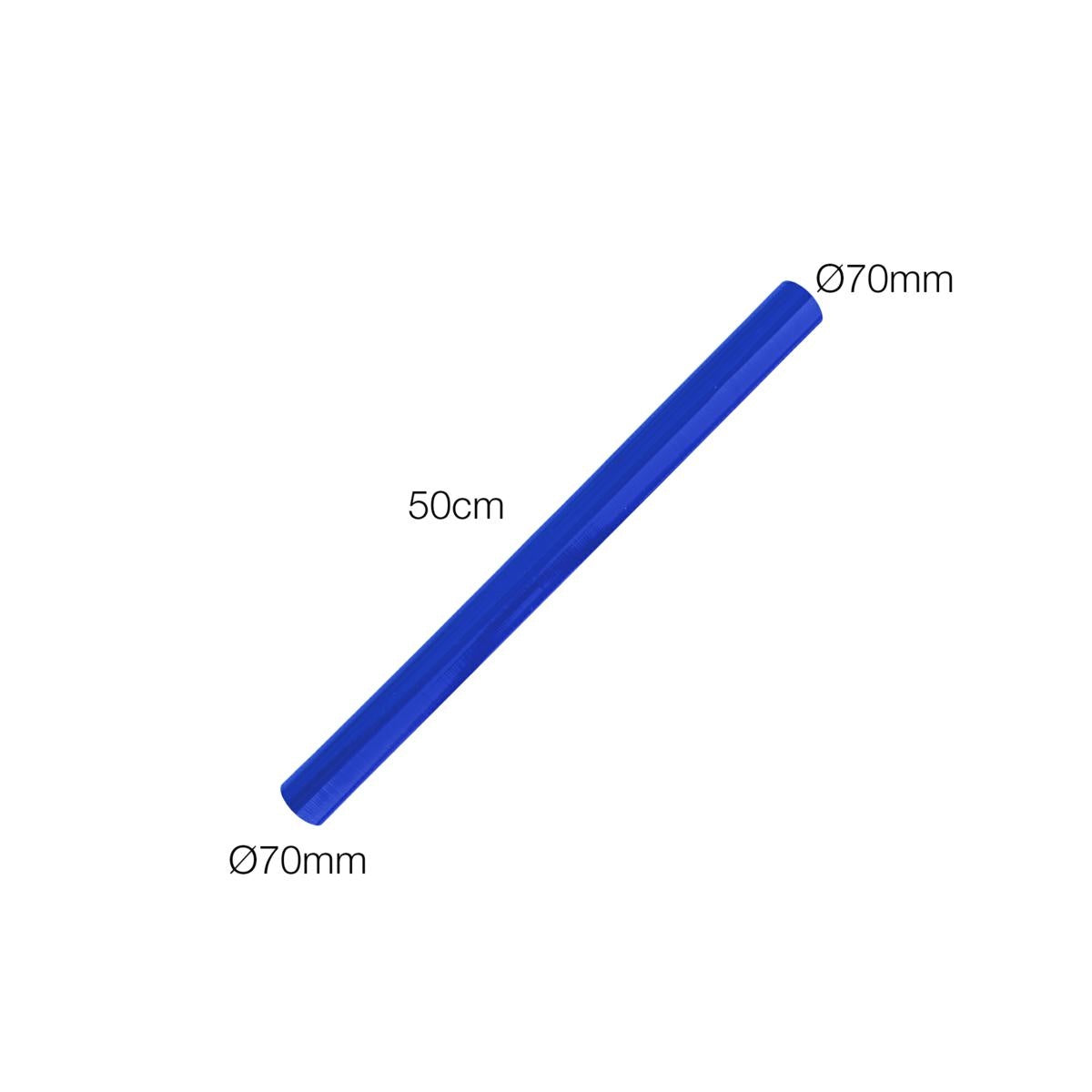 Prolunga blu 0,5mt Manitor id.70mm