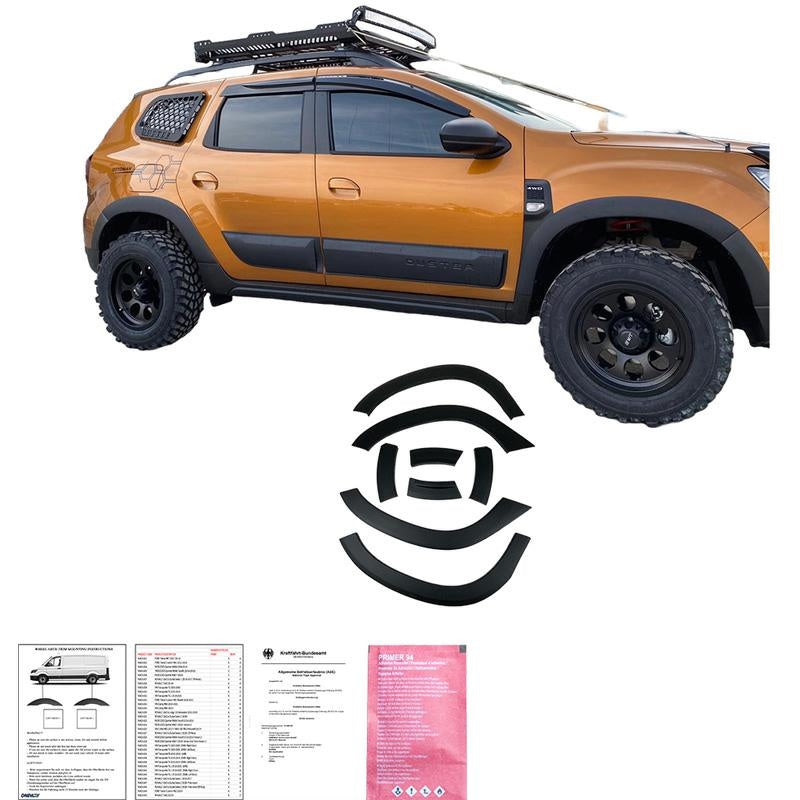 Body kit Dacia Duster II 2018-2024 (no logo)