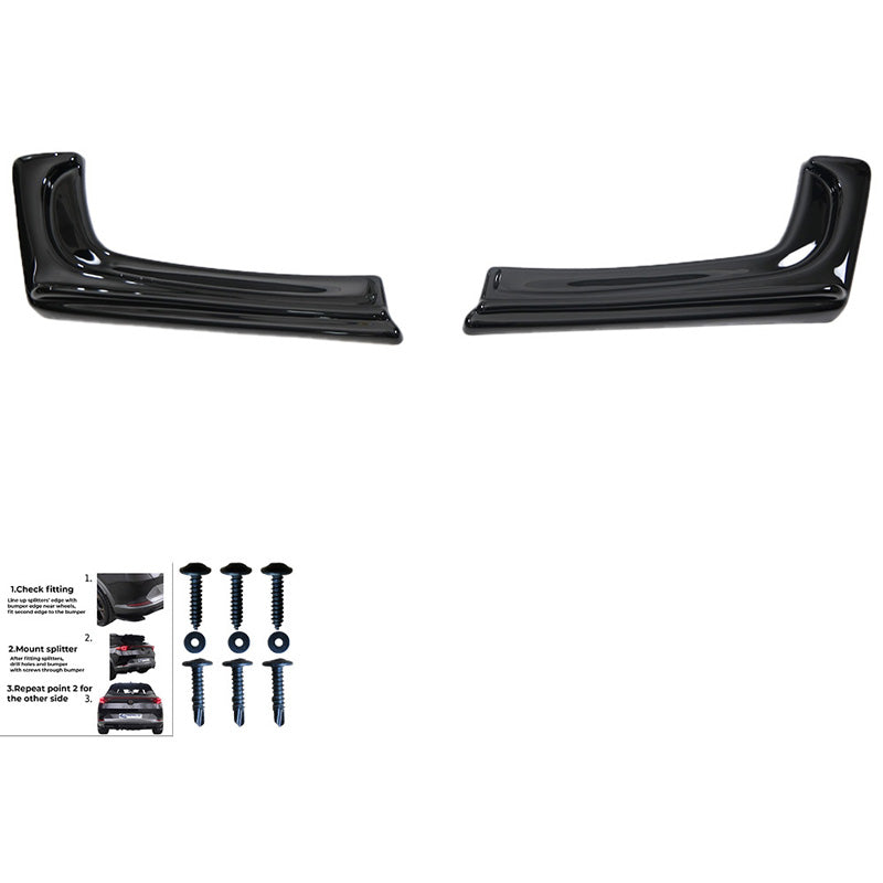 Diffusori laterali posteriori BMW 3-Series F30 Facelift