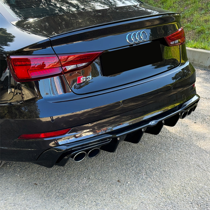 Diffusore posteriore Audi S3 Sedan 8V Facelift 2016-2020 -