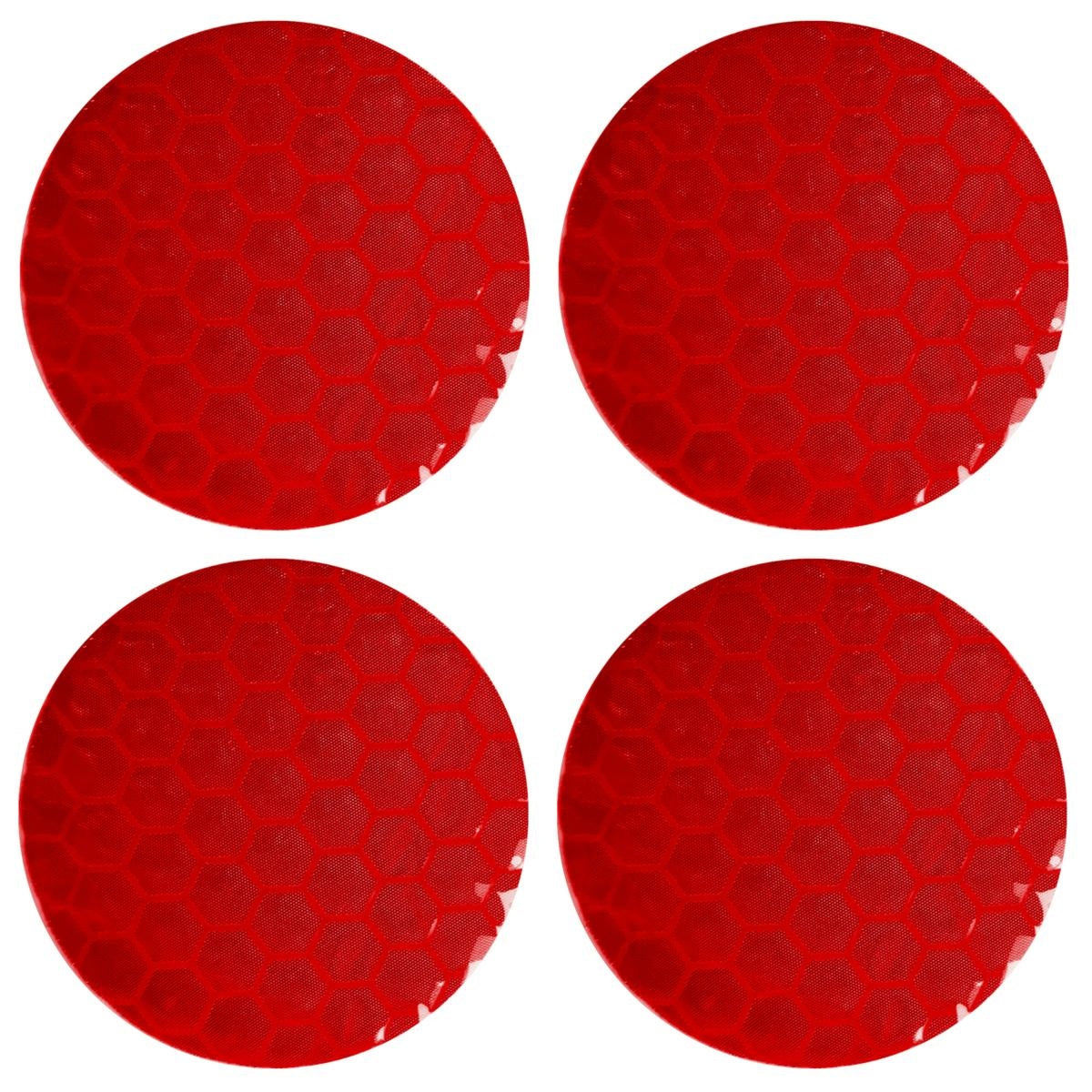 Adesivo riflettente Red Ø 30 mm