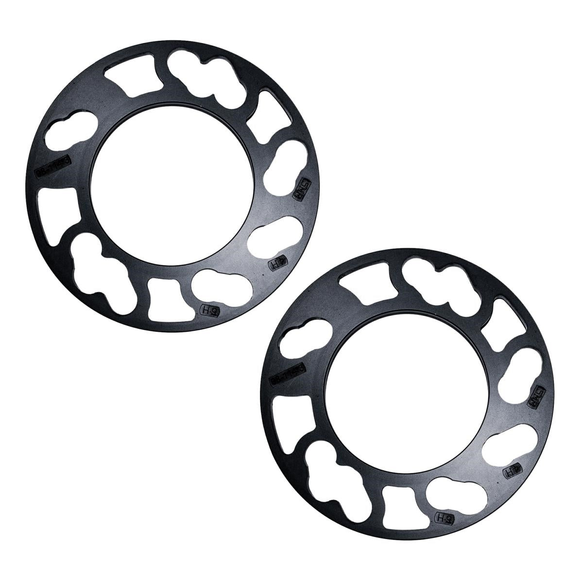 2 distanziali ruota 5mm 4-5 x 98 > 114,3 centraggio 74,5
