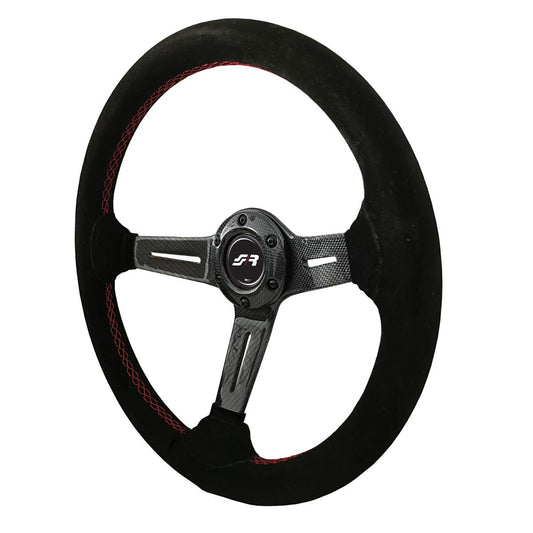 Volante sportivo Tommi - in camoscio