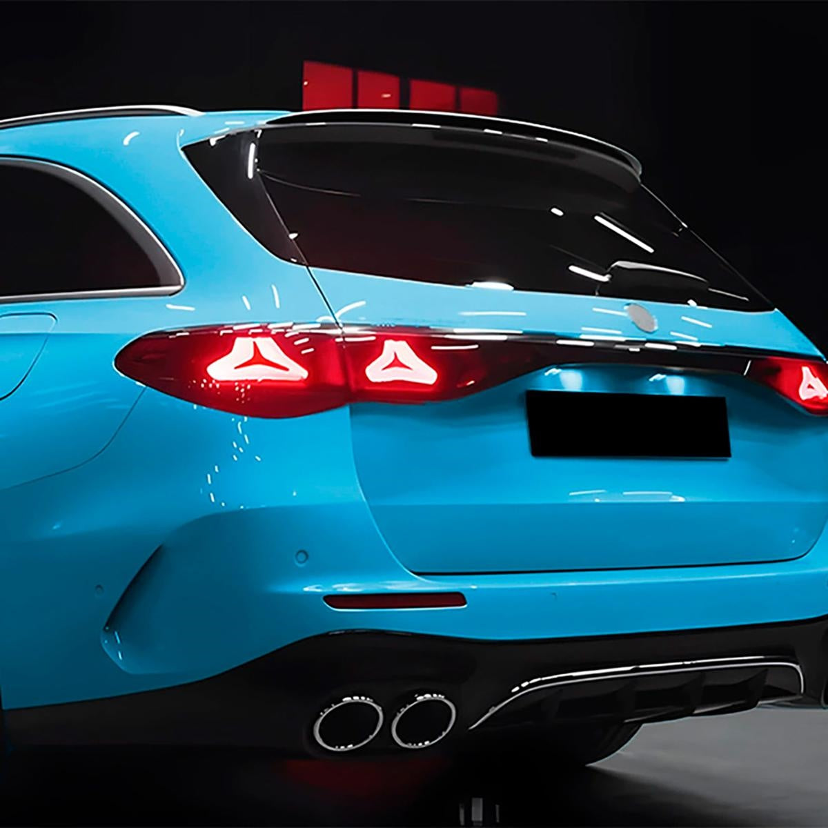 Copertura spoiler da tetto per Mercedes Classe E W214