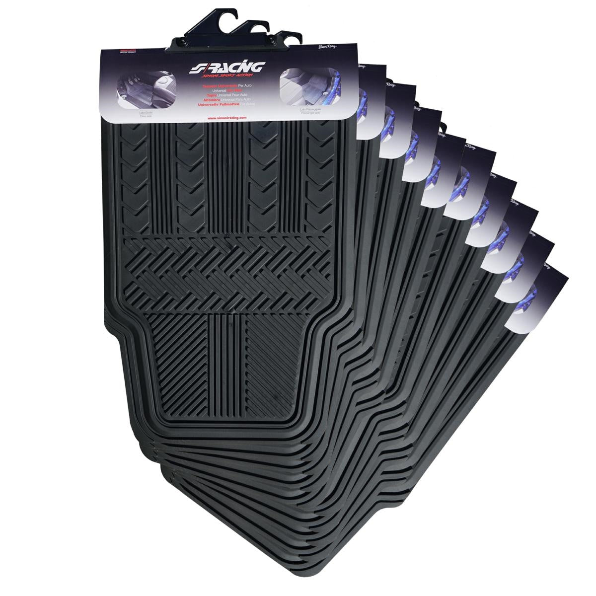 10 Tappetini Rubber Scent