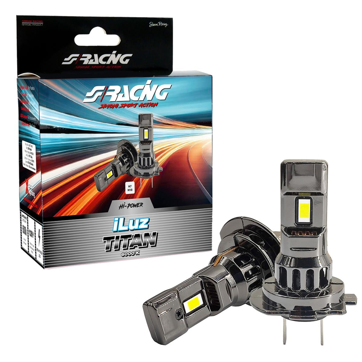 Lampadine led H7-H18 iLuz Titan