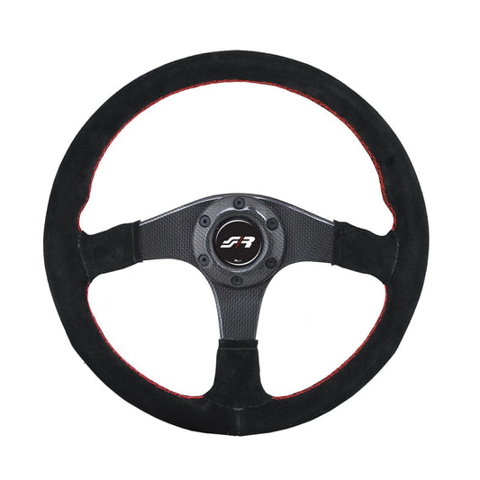 Volante sportivo Walter - Pelle Scamosciata